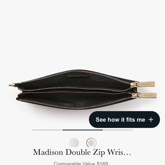 Kate Spade NWT - Madison Double Zip Wristlet - Picture 2 of 4